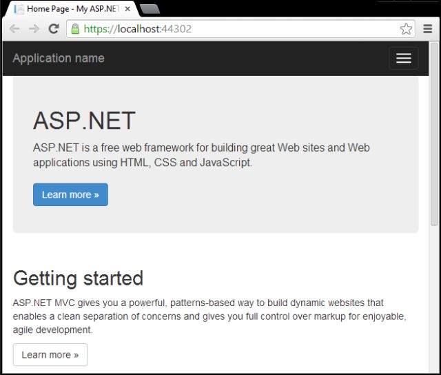 Mvc Application after Certification in Chrome